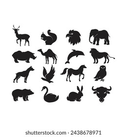 wild animals design - eps 10