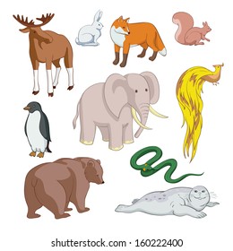 Wild animals of the Earth