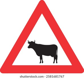 Wild Animals Passable Sign Traffic Sign