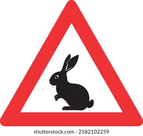 Wild Animals Passable Sign Traffic Sign	