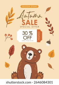 Wild animals set isolated, cute forest animals, kids vector, design for posters, stickers, banners