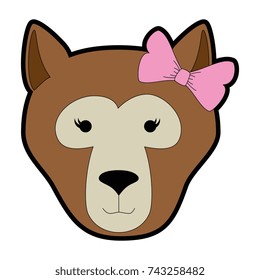 wild bear kodiak head