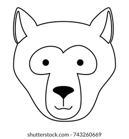 wild bear kodiak head