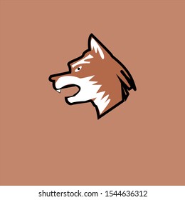 wild beast design vector and illustration logo. wild beast symbol and icon.