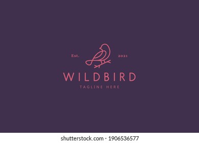 Wild Bird Nature Life Illustration Logo