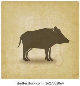 boar silhouette