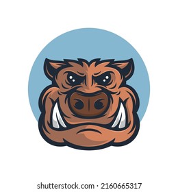 wild board logo object illustrations animal