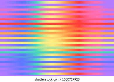 Wild Bright gradient striped seamless pattern. Vector stock repeating background. Bright colors of the rainbow. Colorful Modern surface design