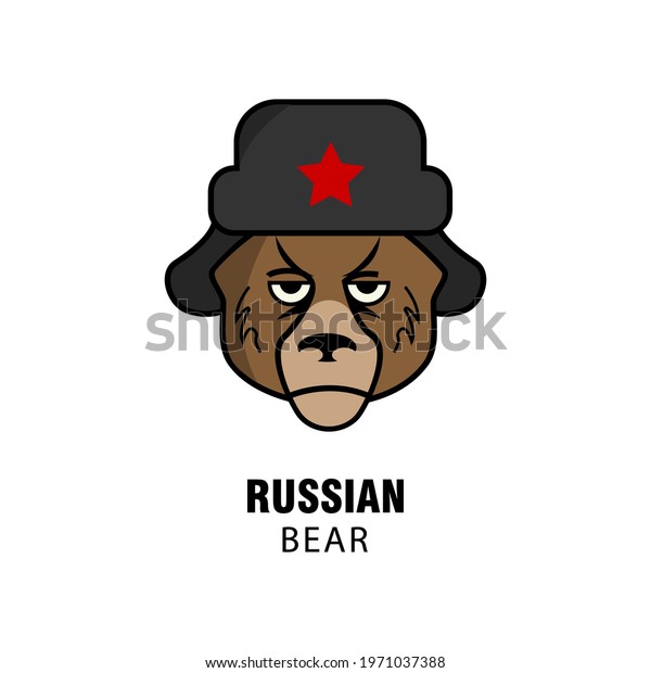 bear with russian hat