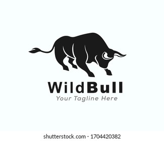 Wild bull logo design inspiration