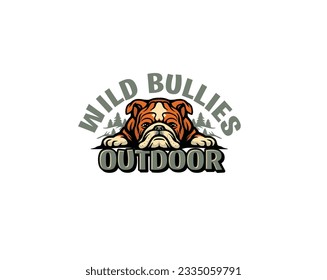 Wild bullies outdoor mascot logo