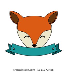 wild canadian fox head