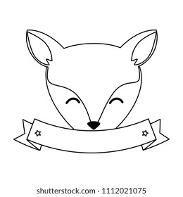 wild canadian fox head