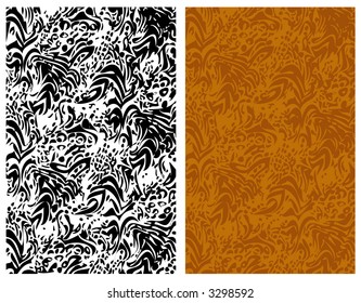 wild cat skin animal nature wild cat earth scenery carnivore art disguise skin patterned painting graphic picture image drawing vertebrate illustration camo savage pussycat vector template feline desi