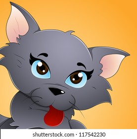 Wild Cat Vector