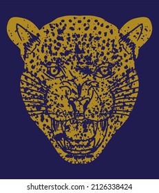 Wild Cats graphic design vector art
