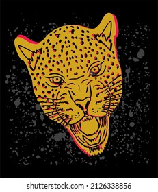 Wild Cats graphic design vector art