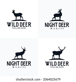 Wild Deer with logo design
