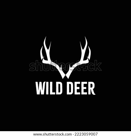 Wild Deer Logo, Deer logo design