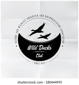 Wild Ducks Club Badge