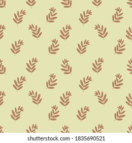 Wilde Blume und Blätter nahtloses Muster.Ideal für Packpapier, Textilien, Gewebe, Scrapbooking.