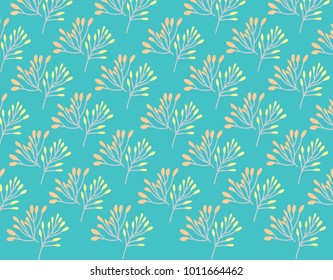 wild flower on blue background