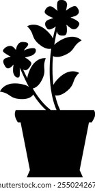 conjunto de vetores de flores silvestres. Ervas aromáticas, folhas, caules e ramos selvagens desenhados à mão. Coleção de elementos botânicos negros. Ilustração em preto e branco de diferentes pequenas flores. Plantas médicas.