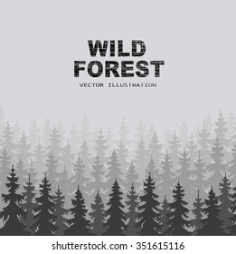 
wild forests natural background