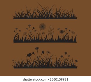 wild grass and wild flower