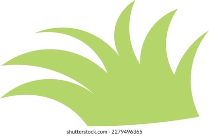 wild grass illustration green grass big in the land
