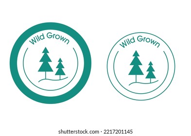 wild grown icon vector illustration 