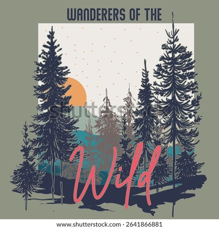 Wild illustration vector artwork 54