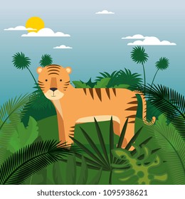 wild in the jungle scene