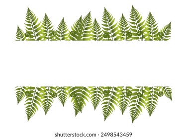 wild leaf frames illustration for card and background designs