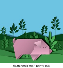wild life Digital Crafts in landscape