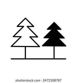 wild life icon with white background vector stock illustration