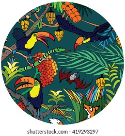 Wild Life in the Jungle