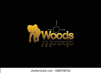 Wild Life Photographer Vector Logo