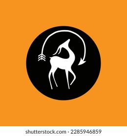 wild life vector abstract logo