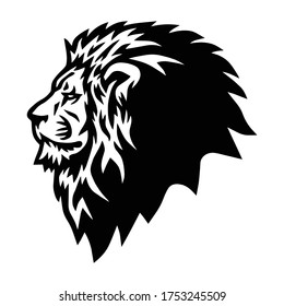 Wild Lion Head Logo Mascot Vector Stock Vector (Royalty Free ...