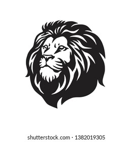 Wild Lion Vector Icon Logo Mascot Template Design