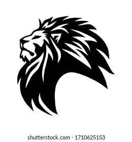 Wild Lion Vector Icon Logo Mascot Template
