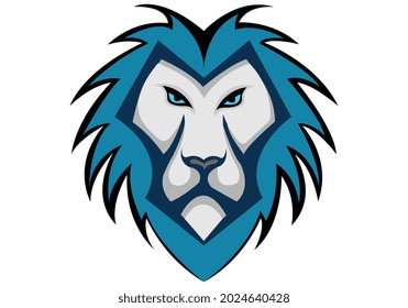 Wild Lion Vector Icon Logo Template