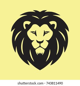 Wild Lion Vector Icon Logo Design Icon