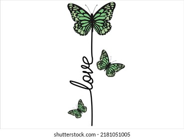 wild love green leopard design