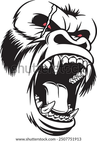 Wild Monkey Monter features a striking, energetic monkey with a bold, dynamic design. Its fierce expression and vivid colors convey excitement and vitality.