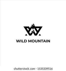 wild mountain with W and M as the logo