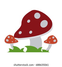 wild mushroom icon image 