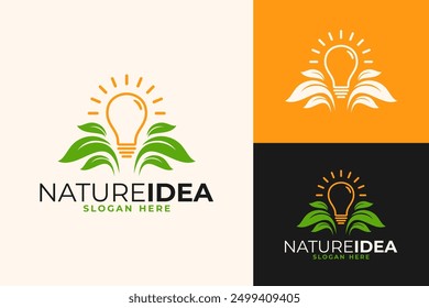 Diseño de logotipo de idea de Naturaleza salvaje