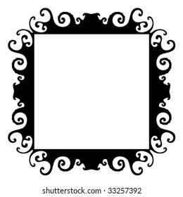wild organic black frame